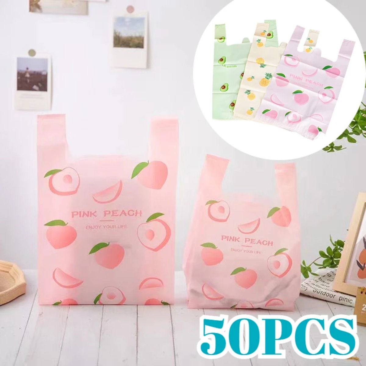 Event Party Shop - 50 szt. torebek prezentowych z uroczym