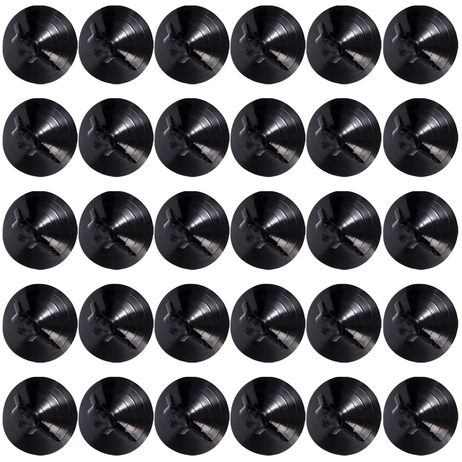 Plastic Cup 50Pcs - 50 szt. przyssawek do osłon przeciwsłonecznych,