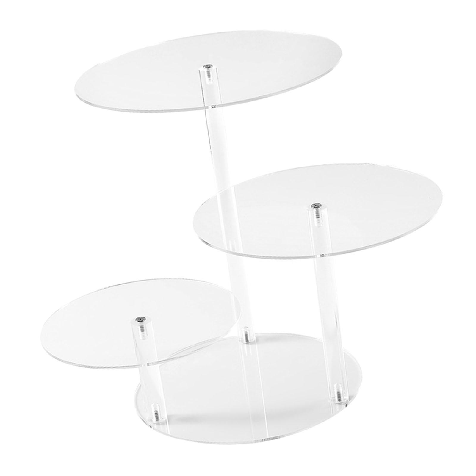 Cupcake Stand Tier - 3-poziomowy akrylowy stojak na babeczki z