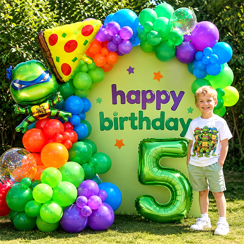 Balloon Arch Kit - Zestaw balonów z postaciami z kreskówki