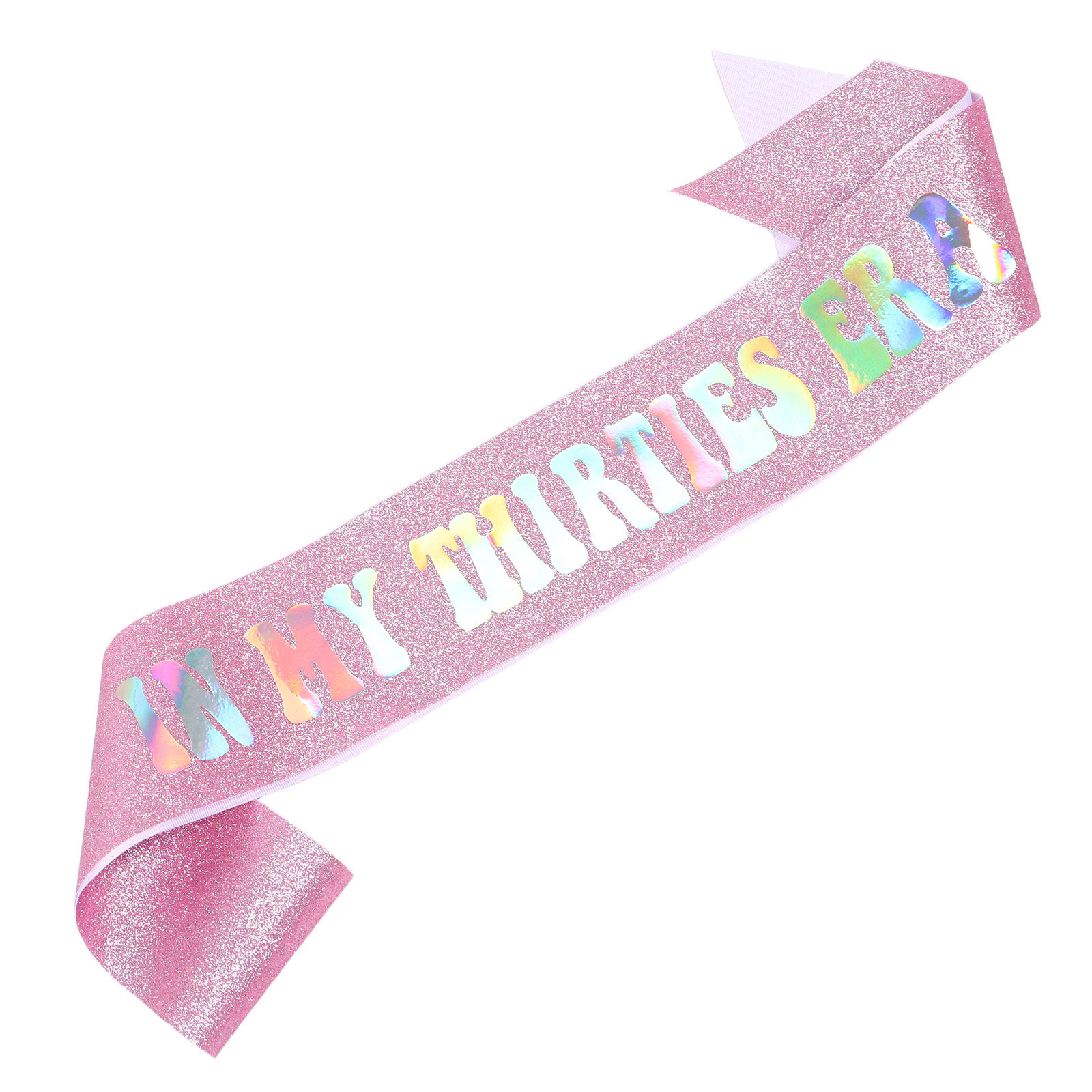 Birthday Sash Glitter - Szalik urodzinowy „W mojej trzydziestce” dla