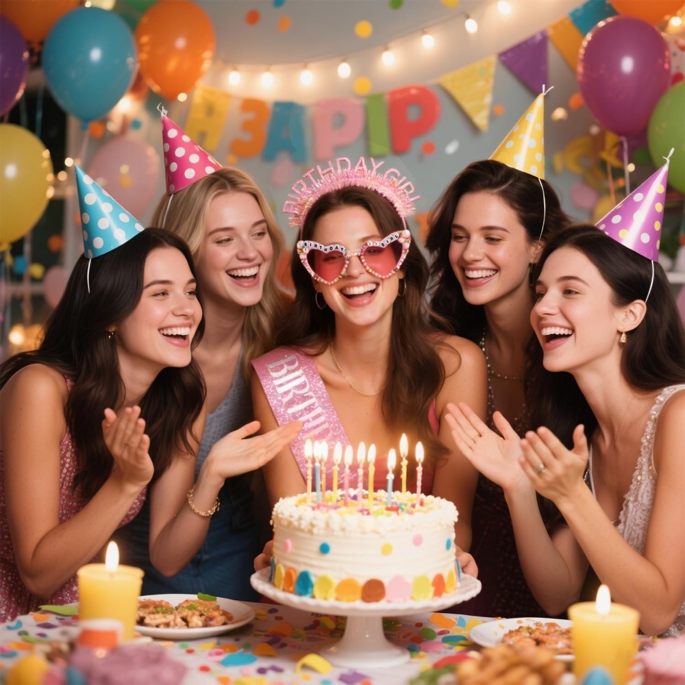 Szalik urodzinowy dla dziewczy – Birthday Sash Glitter recenzja i cena