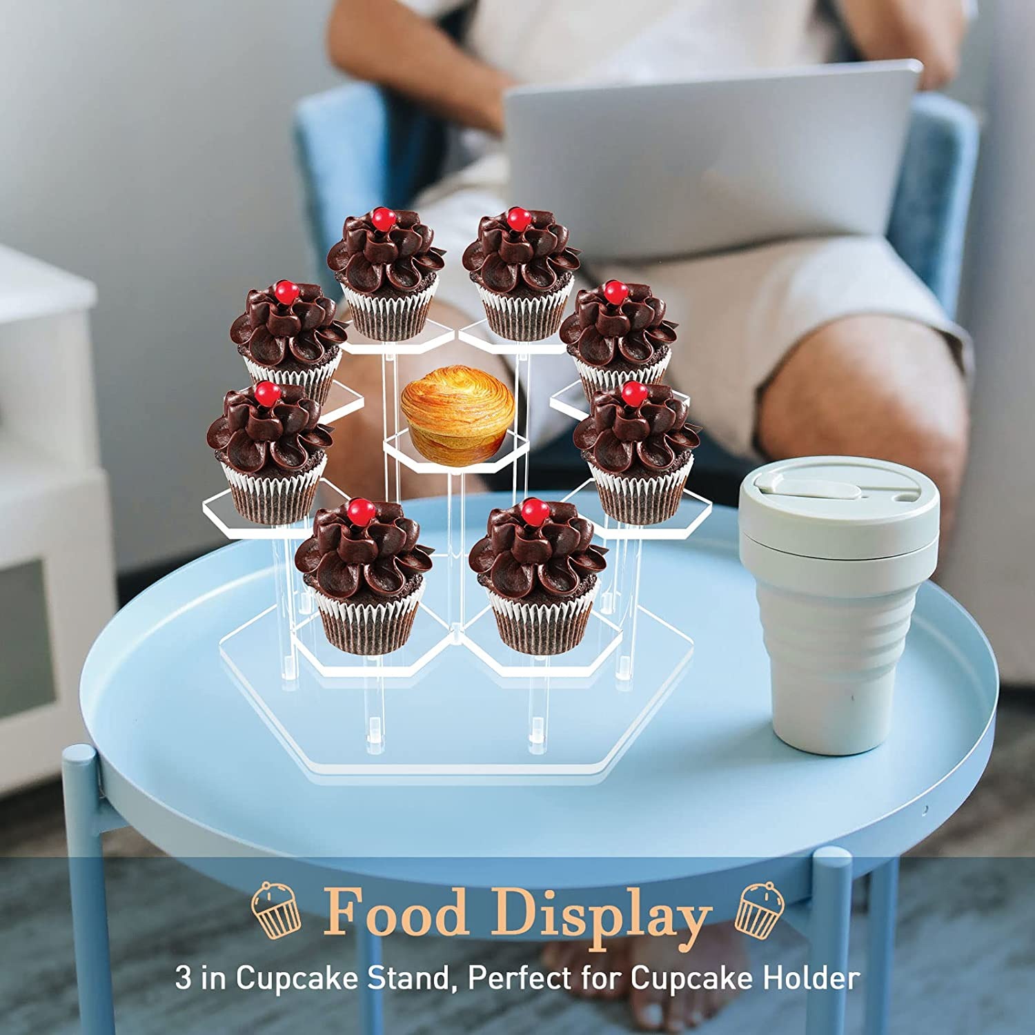 8/9-poziomowy akrylowy stojak  – Cupcake Stand Tier recenzja i cena