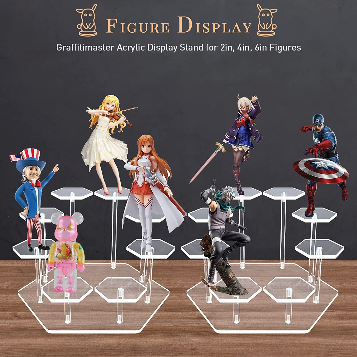 8/9-poziomowy akrylowy stojak  – Cupcake Stand Tier recenzja i cena