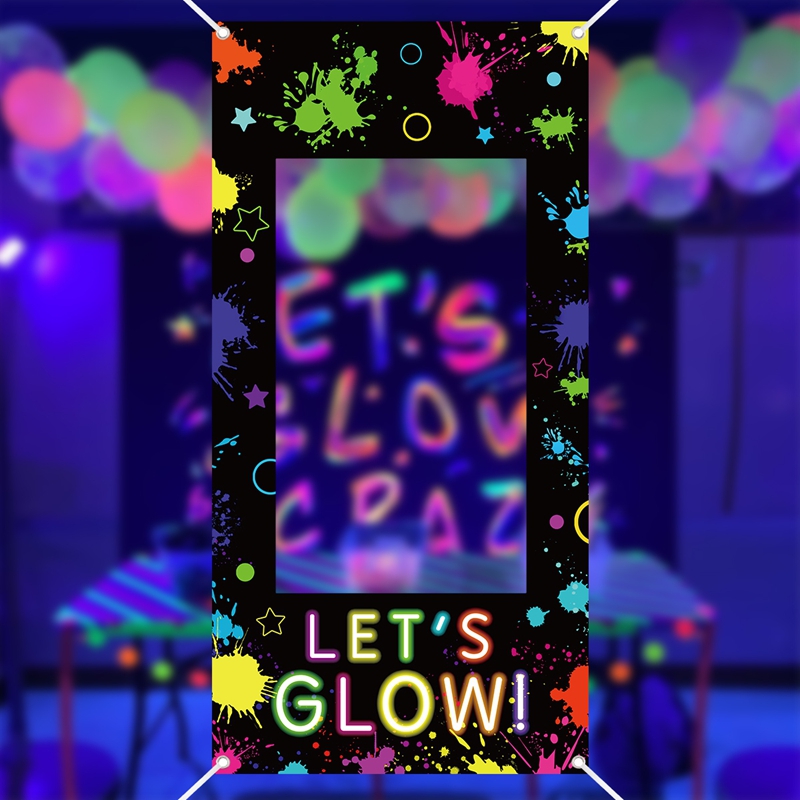 Ramka do fotobudki Let's Glow, – Let'S Party Event Supply recenzja i cena