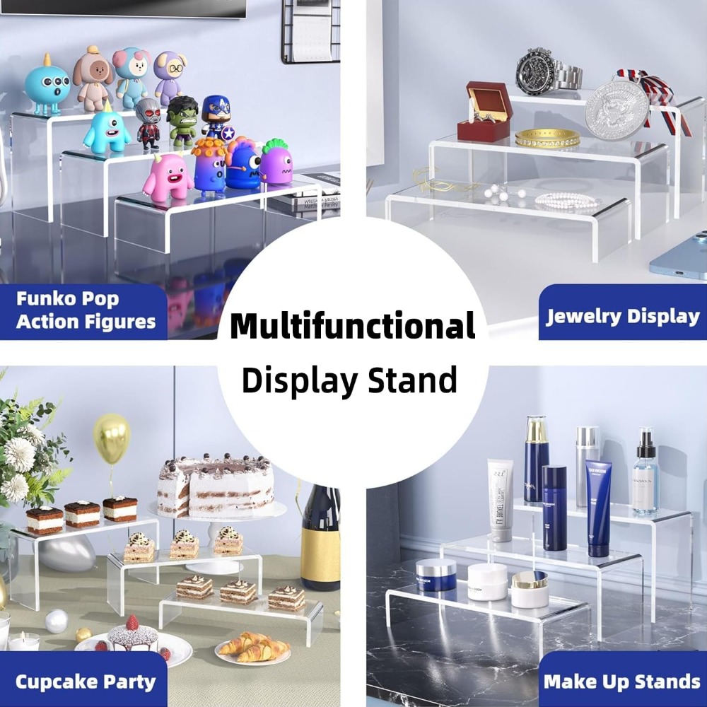 Zestaw 6 przezroczystych stoja – Cupcake Stand Tier recenzja i cena