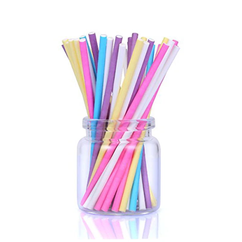 100 sztuk/partia Papierowe Pat – Paper Straw Color recenzja i cena