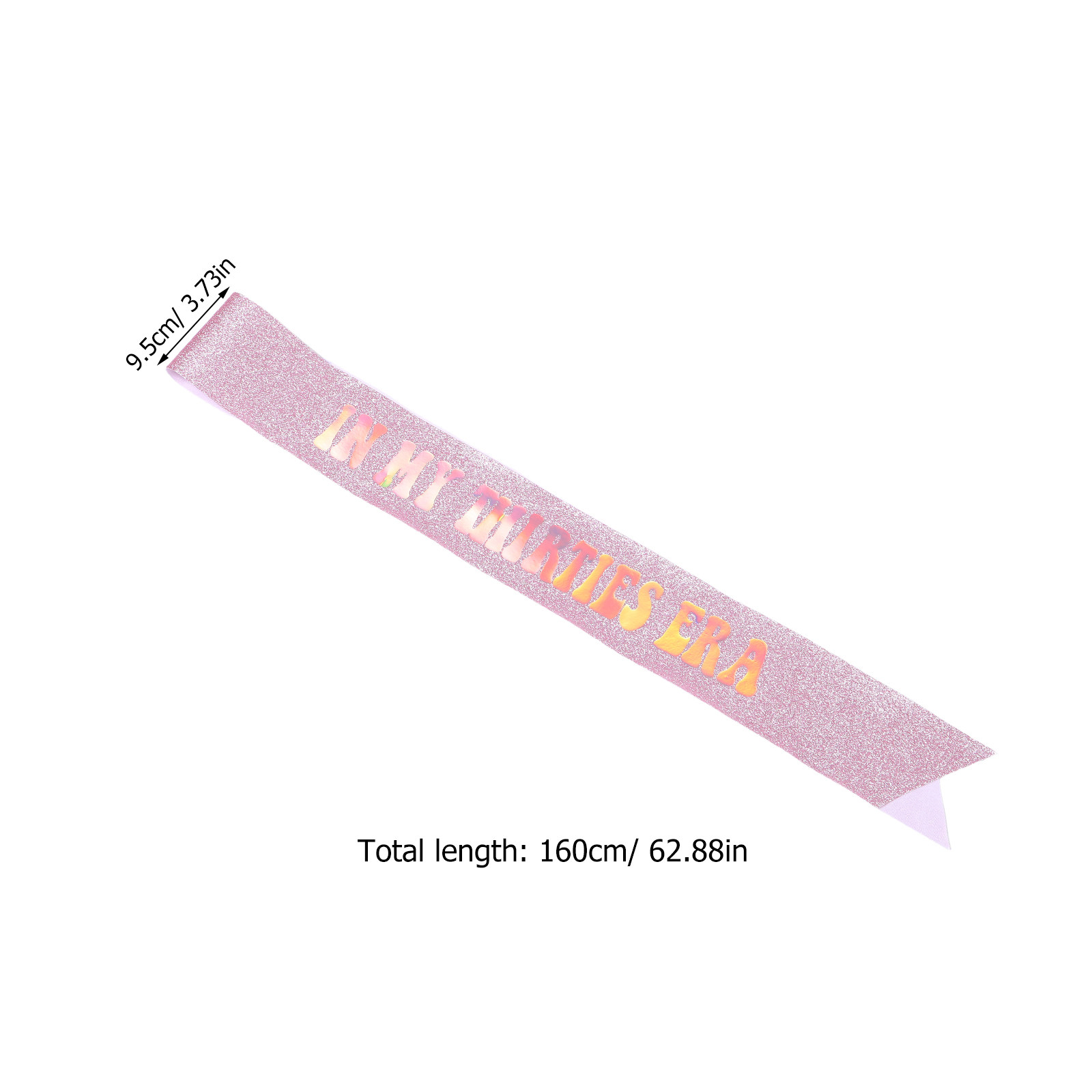 Szalik urodzinowy „W mojej trz – Birthday Sash Glitter recenzja i cena